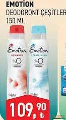 EMOTİON DEODORANT ÇEŞİTLERİ 150 ML EMOTİON DEODORANT ÇEŞİTLERİ 150 ML